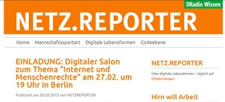 NETZ.REPORTER @DRadio Wissen
