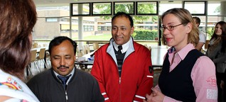 Gäste aus Nepal in der Gesamtschule Nordkirchen