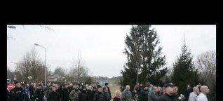 22.03.2014 Neonaziaufmarsch gegen Asyl in Ueckermünde