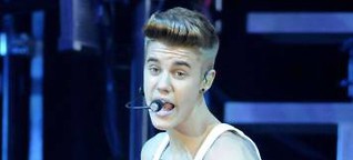 Justin Bieber in Berlin: Spät, halb-nackt, solo