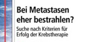 Metastasen bestrahlen; Medical Tribune 18/2014