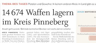 14.674 Waffen lagern im Kreis Pinneberg