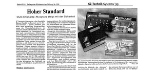 Hoher Standard | Multi-Chipkarte: Akzeptanz steigt mit der Sicherheit