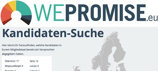 We promise: Kampagne für digitale Bürgerrechte zur Europawahl