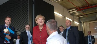 Angela Merkel auf der IAA