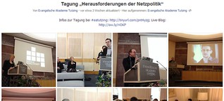 Video-Mitschnitte und Fotos von der Tagung "Herausforderungen der Netzpolitik"