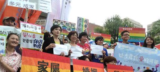 Die Vier-Personen-Beziehung: Taiwan strebt nach der Eherevolution