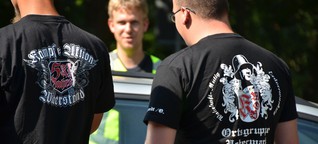 Rechtsextreme in Brandenburg: Neonazis machen sich Konkurrenz