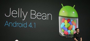 Google: Android Jelly Bean ist schick und hat Potenzial