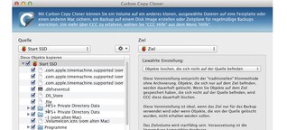 Software-Duell: Carbon Copy Cloner vs. Time Machine
