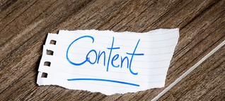 Zur aktuellen Diskussion um Content-Marketing: Hauptsache Inhalte?
