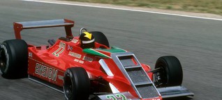Formel-1-Stilkritik - Niki Lauda in der rollenden Zigarettenschachtel