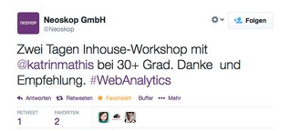 Google Analytics Inhouse Workshops