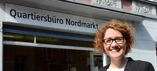 Jana Heger ist neue Quartiersmanagerin für den Nordmarkt - Aber Zukunft des Quartiersmanagements ist ungewiss