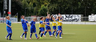 Potsdam Vibes " Archive " Babelsbergs Frauenteam gewinnt erstes Pflichtspiel mit 13:1