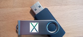 Wie kann ich Mac OS X vom USB-Stick installieren?