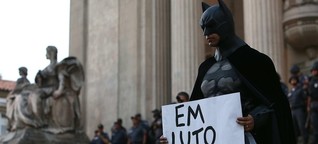 "Nicht unsere WM!": Der Batman von Rio
