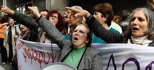 Putzfrauen-Bewegung in Griechenland