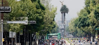 Fahrrad fahren in Mexiko-Stadt: Ein bisschen irre muss man sein - SPIEGEL ONLINE