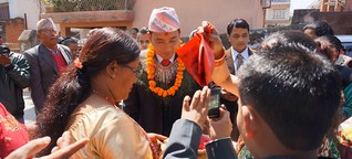 Hochzeit in Nepal: Du bist immer so abwesend