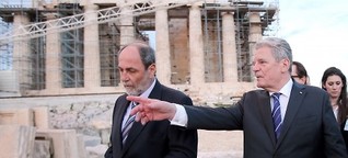 Gauck in Athen. Griechenlands Schulden, Deutschlands Schuld