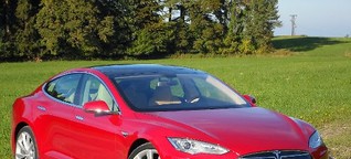 AZ-Autotest : Tesla Model S - elektrisch in die Zukunft - Abendzeitung München