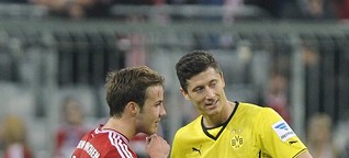 DFB-Pokal-Finale 2014: Robert Lewandowski vor dem Wechsel zum FC Bayern München
