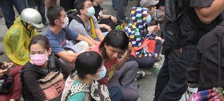 Bürgerproteste gegen Taiwans Regierung