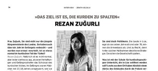 Rezan Zuğurlı: "Das Ziel ist es, die Kurden zu spalten"