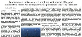 Innovationen in Rostock – Kampf um Wettbewerbsfähigkeit