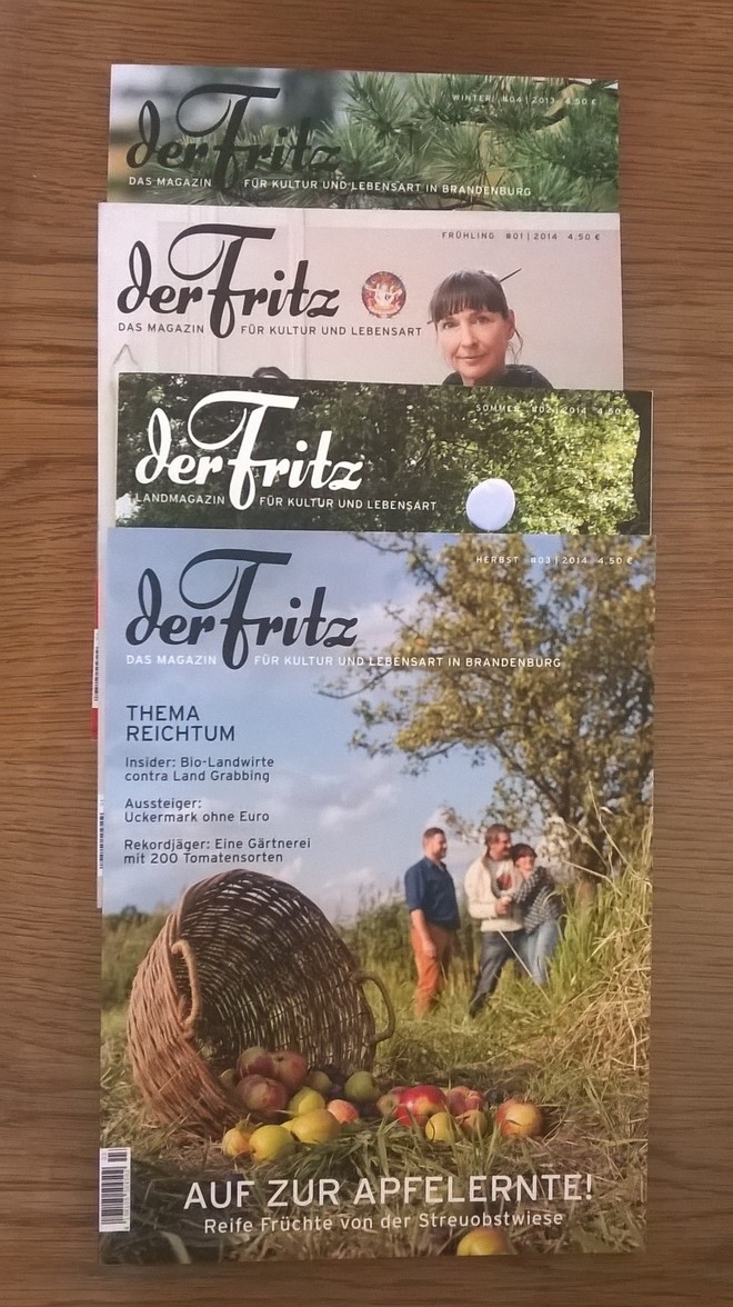 der Fritz - das Magazin für Kultur und Lebensart in Brandenburg
