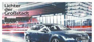 Lichter der Großstadt / Audi Magazin / 2013