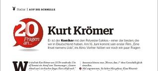 20 Fragen an Kurt Krömer