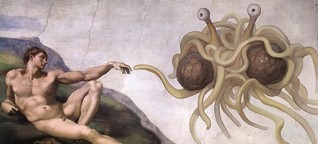 'Kirche des Fliegenden Spaghettimonsters': Habemus Pasta!