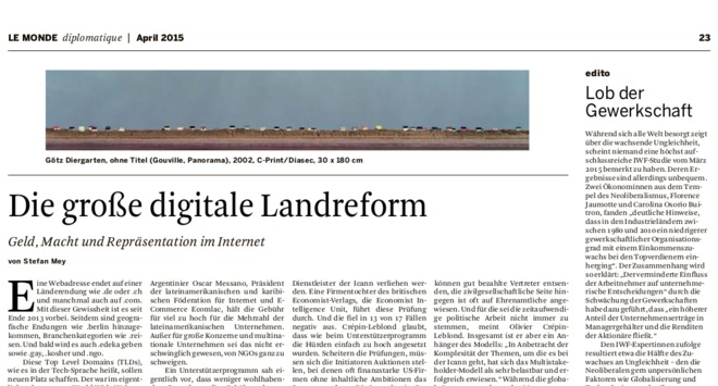 Top Level Domains: Die große digitale Landreform