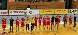 Potsdam Vibes " Archive " Potsdamer Handballer mit Start-Ziel-Sieg