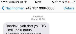 Hat Erdogan gerade tausende Deutsch-Türken mit einer Wahlkampf-SMS gestalkt?