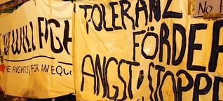 Dresden: Räumung von Protestcamps nach Angriffen von PEGIDA (Zeit-Online)