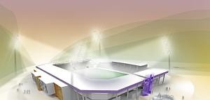 Neues Stadion, neue Möglichkeiten: Aue präsentiert Stadion-Entwürfe