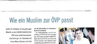 Wie ein Muslim zur ÖVP passt