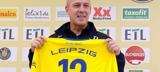 Mario Basler bei Lok Leipzig vorgestellt: "Keine Kooperation mit RB" 