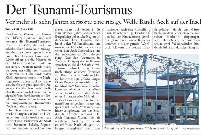 Der Tsunami-Tourismus
