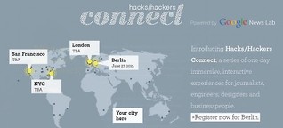 Hacks/Hackers: Innovations-Inkubator für Medienmacher
