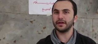 „Unsere Familien warten auf den Tod“ – Syrische Flüchtlinge protestieren in Dortmund - Interview mit Abdulrahman Al Barazi