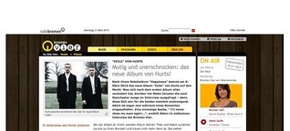 Bremen Vier - Albumkritik von Hurts "Exile"