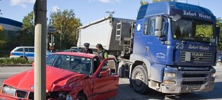 Unfall auf Autobahnauffahrt Eidelstedt