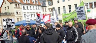 Übergriff auf 1. Mai-Kundgebung in Weimar: NPD-Jugend setzt auf Gewalt
