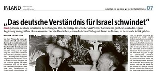 50 Jahre deutsch-israelische Beziehungen