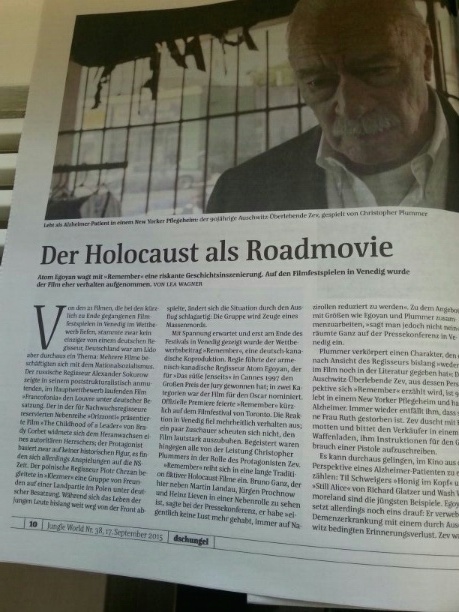 Der Holocaust als Roadmovie