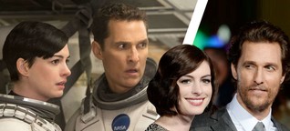 BILD traf Matthew McConaughey und Anne Hathaway: Zwei Hollywood-Beaus auf Weltraum-Mission
